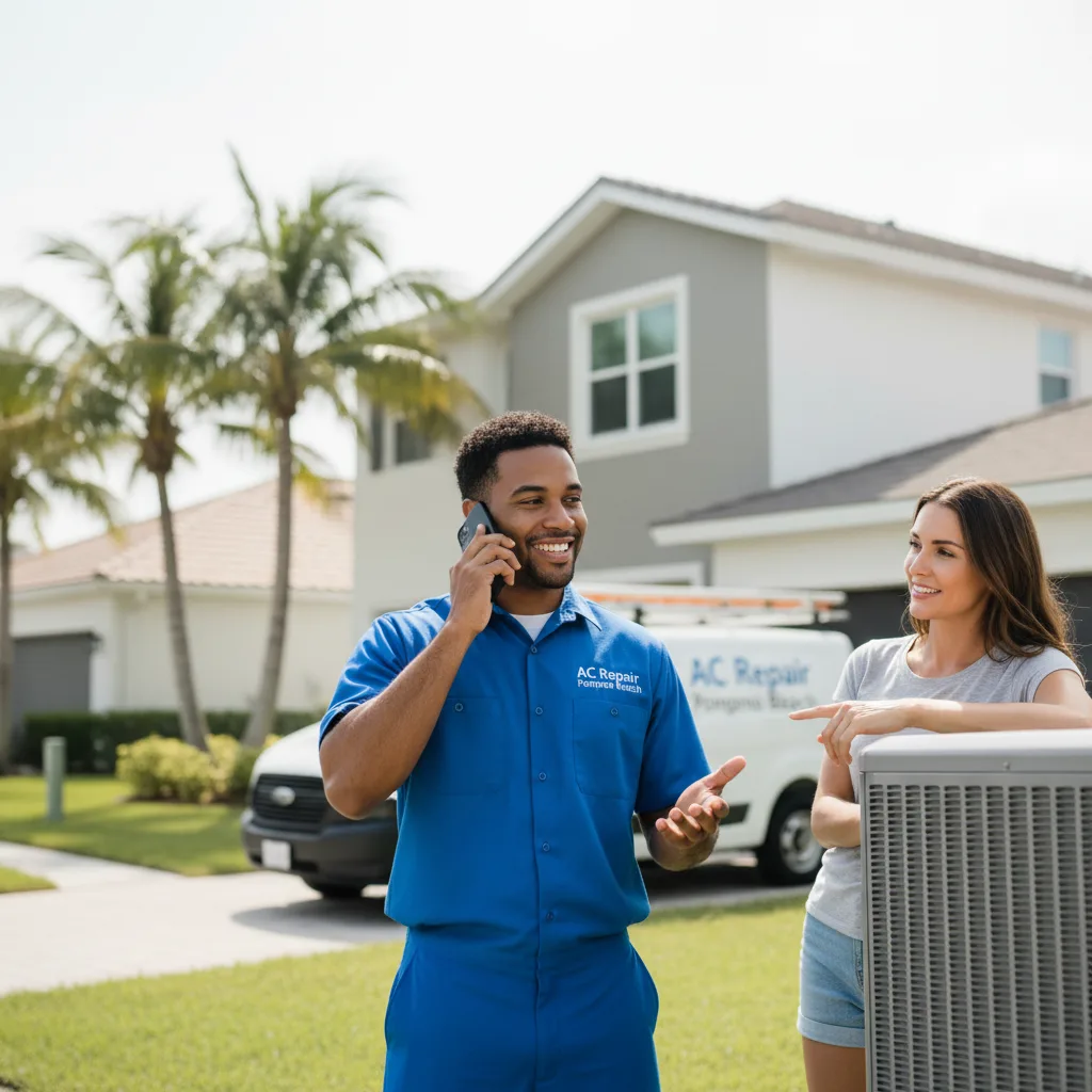 AC Repair Pompano Beach customer support in East Palo Alto